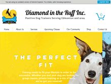 Tablet Screenshot of diamondintheruffcanada.com